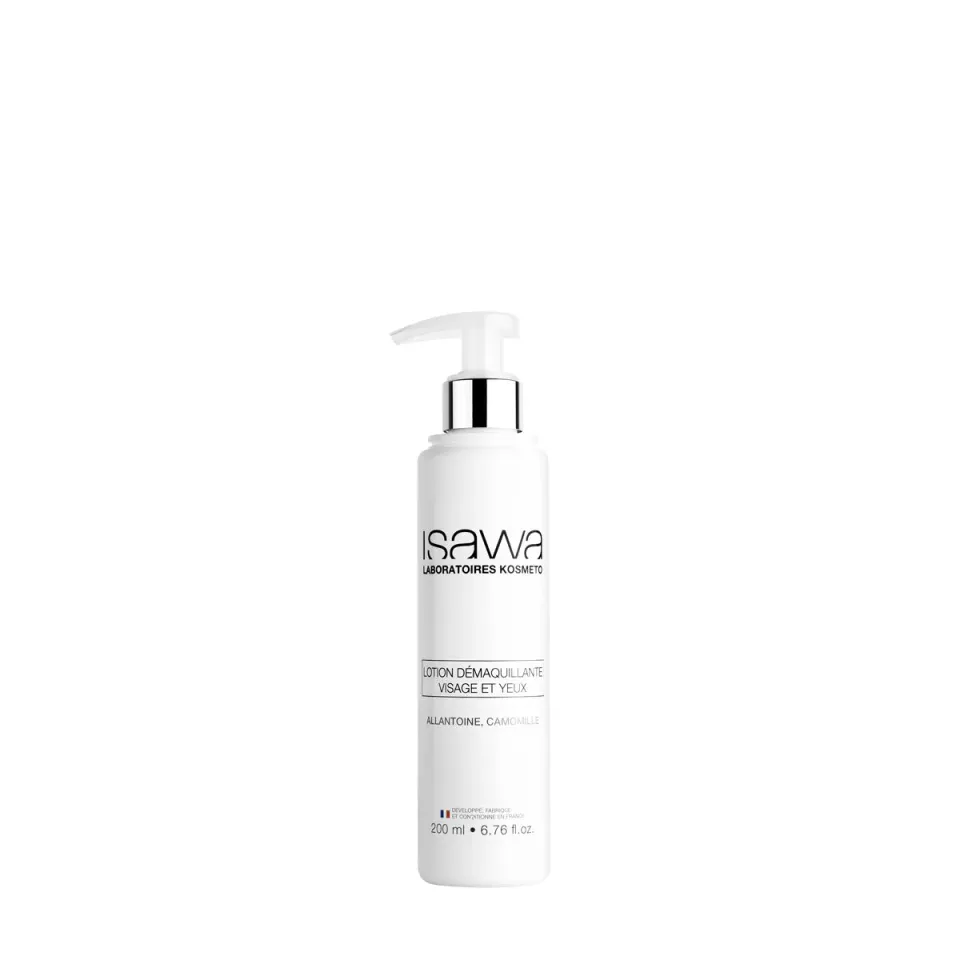 Isawa Visage et Yeux lotion démaquillante 200 ml apaisante