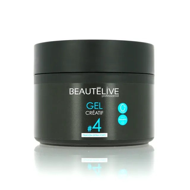 Beautélive gel créatif fixation extra forte 250ml ricin