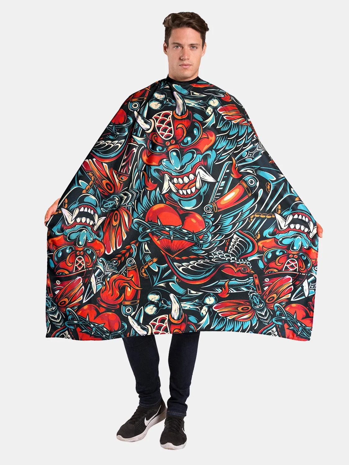 Betty Dain BD Barber cape de coupe