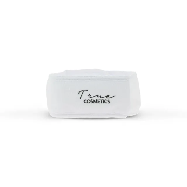 Trus Cosmetics Bandeau Blanc soin visage cheveux