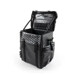 Gouiran Signature Vienne valise coiffure 4 roues simili cuir bacs