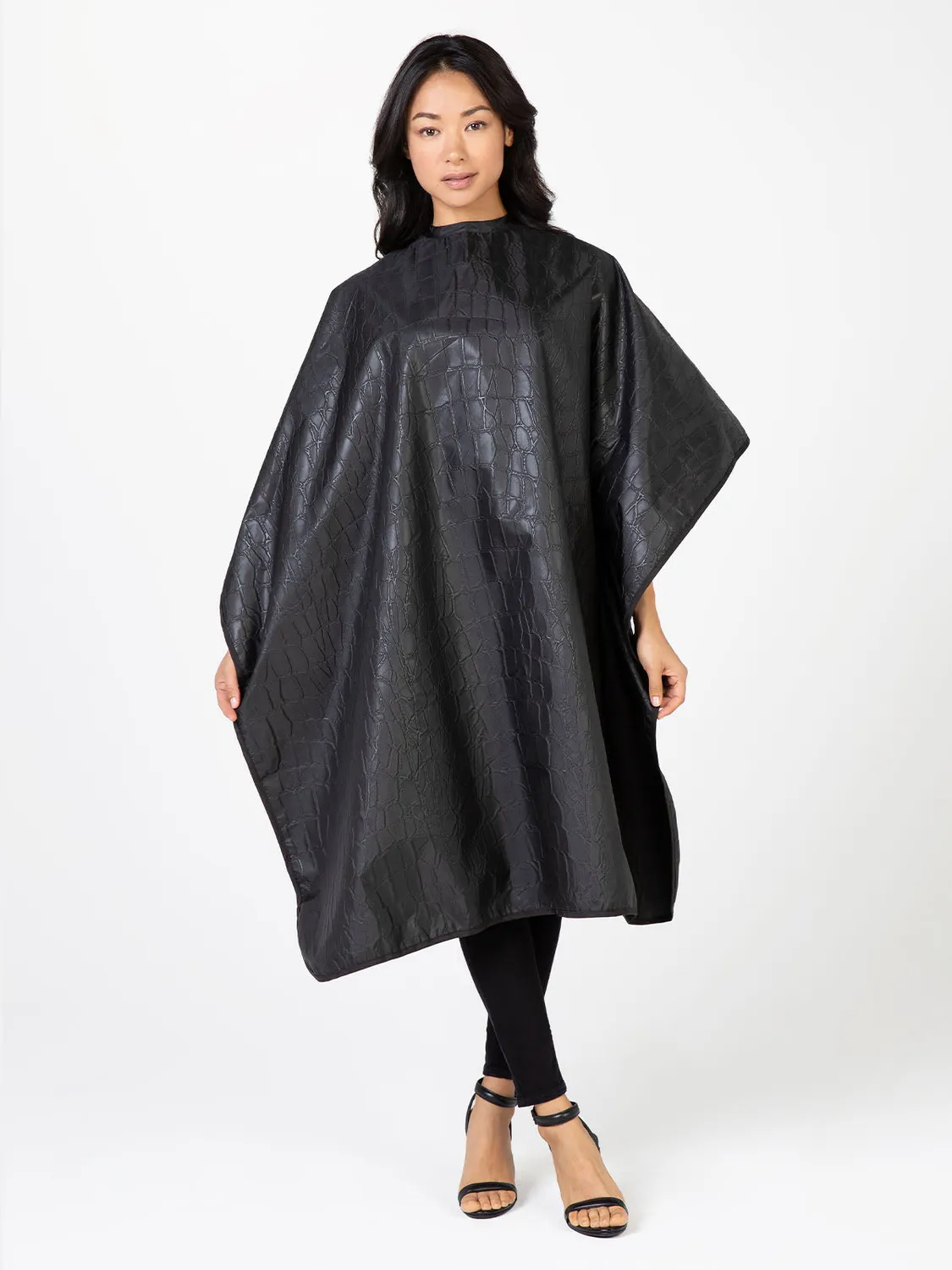 Betty Dain Alligator Hide cape coiffure anti-décoloration