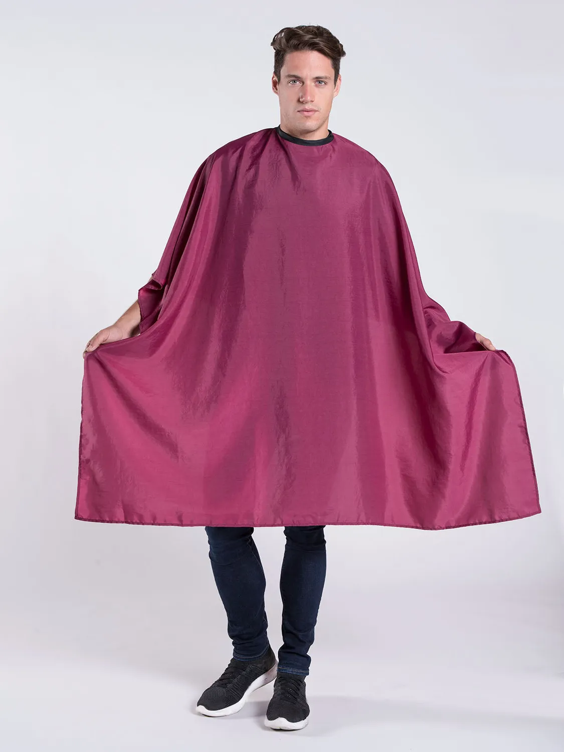 Betty Dain Premier Barber cape coupe barbier large