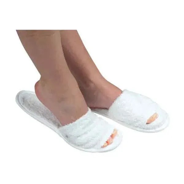 Shop Hair mules pédicure coton blanches lot de 2