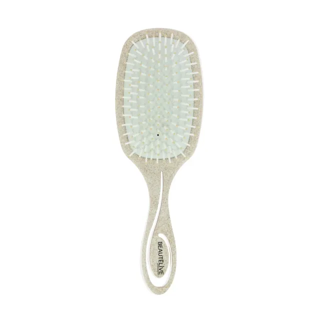 Beautélive brosse ovale pneumatique picots fibres de blé