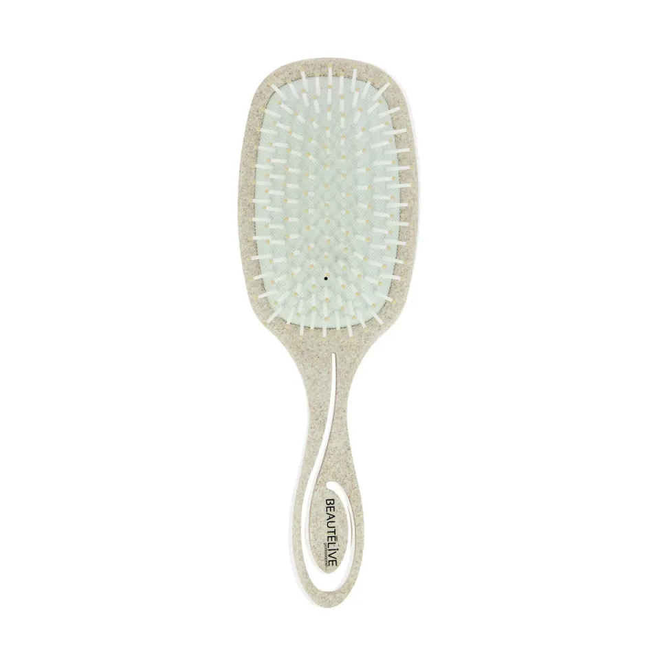Beautélive brosse ovale pneumatique picots fibres de blé