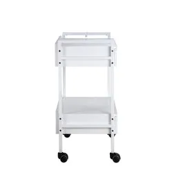 Gouiran Signature Trolley Blanc 2 Tiroirs à Roulettes