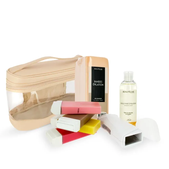 Beautélive Silky Kit Épilation Jambes Cire Roll-On