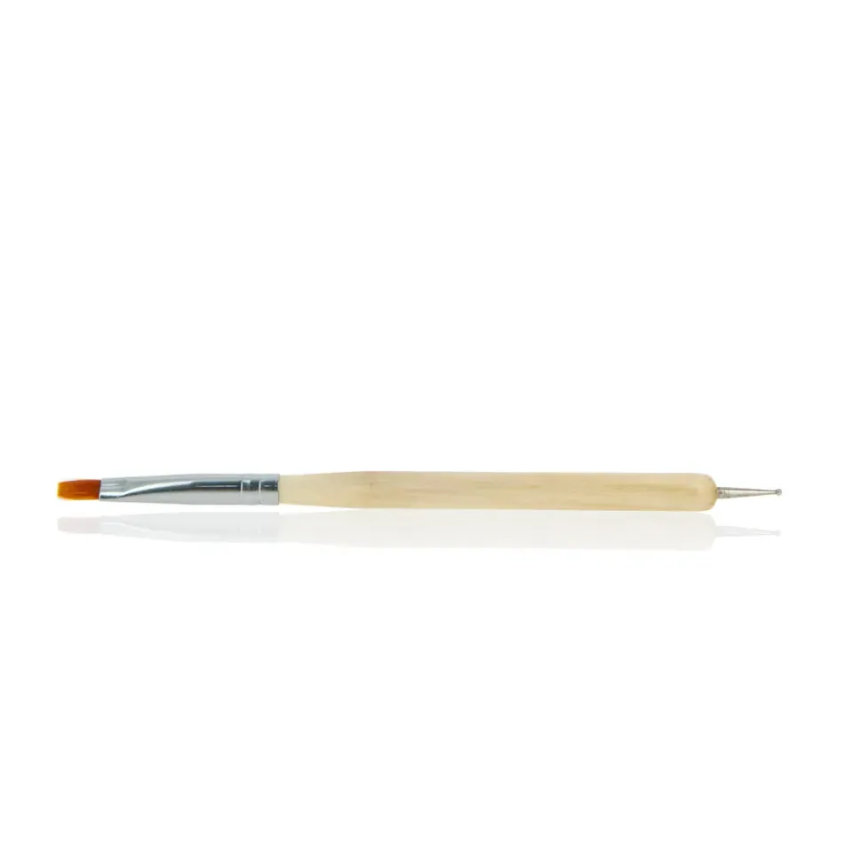 Gouiran Signature pinceau à gel plat et marbrer 2-en-1