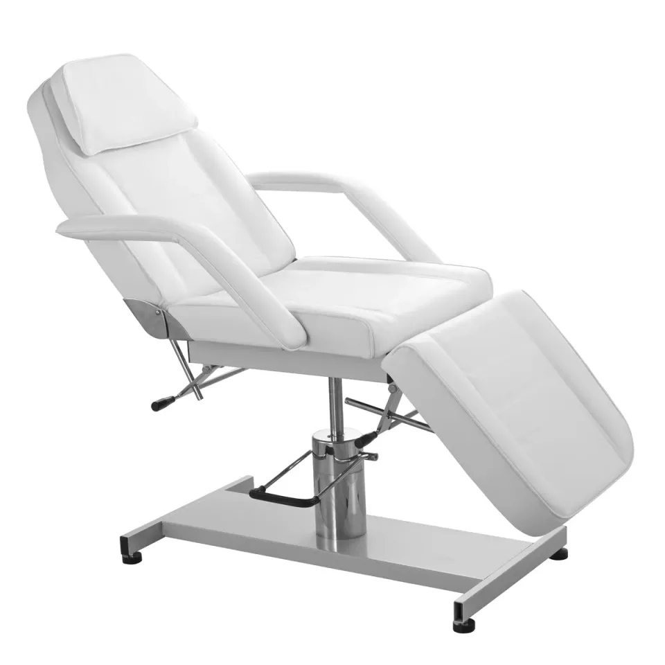 Pacci 3 Fauteuil esthétique rotatif skaï blanc