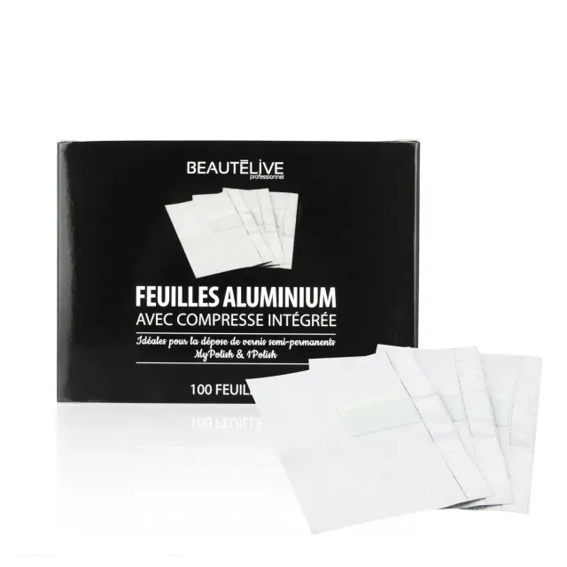 Gouiran Signature Feuilles Dépose Vernis Semi-Permanent x100 Alu