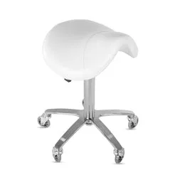 Beautélive Faro tabouret selle de cheval simili cuir réglable