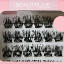 Beautélive Extensions Cils DIY Pré-Collés X120 touffes