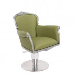 Maletti La Plus Belle du Royaume fauteuil coiffure skaï mouluré