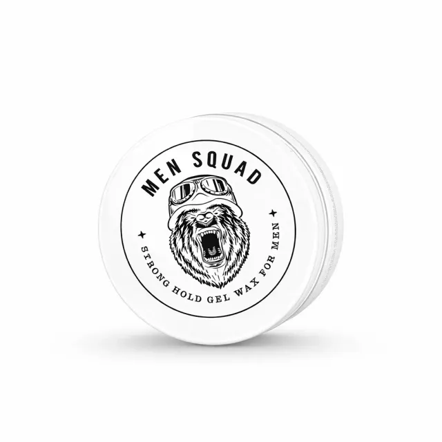 Men Squad Gel Wax Cire coiffante 100 g tenue longue durée