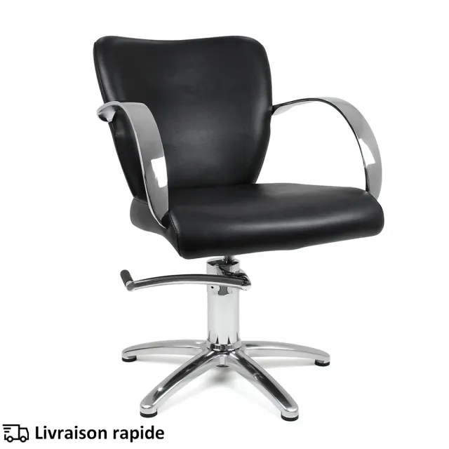 Gouiran Signature Terranova fauteuil coiffure noir hydraulique