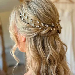 Gouiran Signature NINA demi-couronne mariée perles cristal