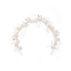 Gouiran Signature Jeanne couronne cheveux mariée perles