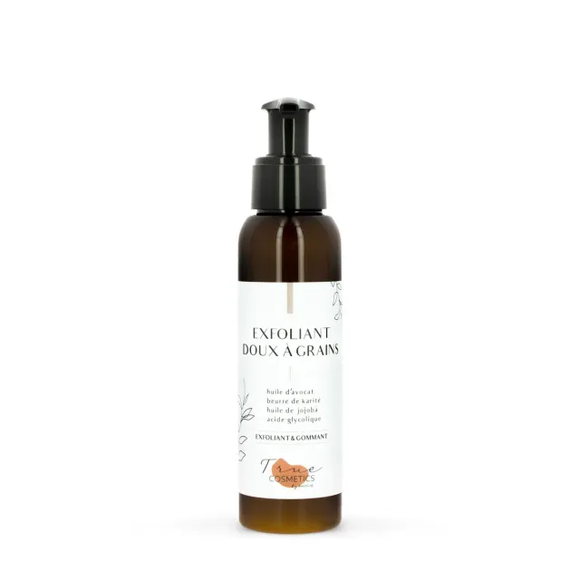 True Cosmetics exfoliant doux grains visage 100 ml naturel