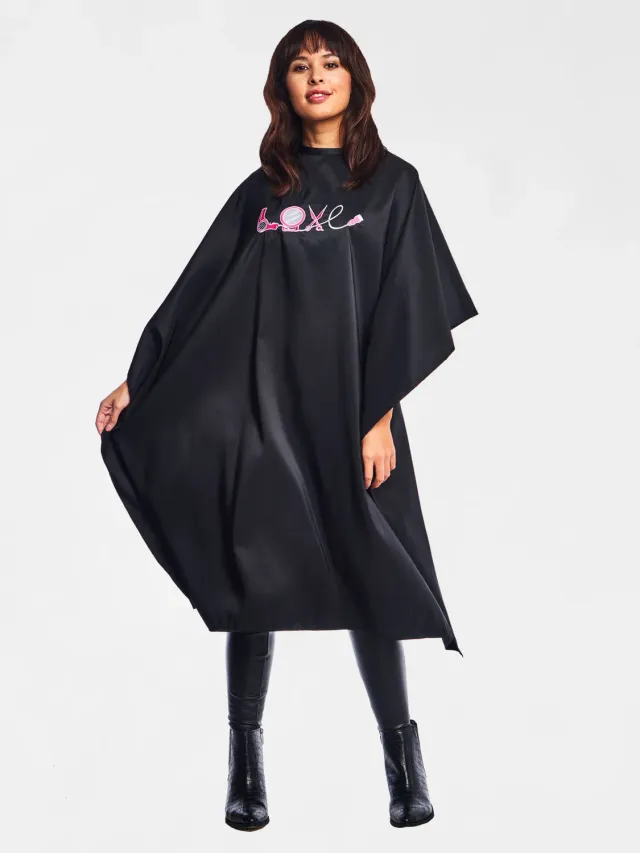 Betty Dain Love cape de coiffure imprimée