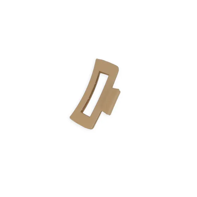 Beautélive Pince Cheveux Rectangulaire Mate 10,5cm Antidérapante