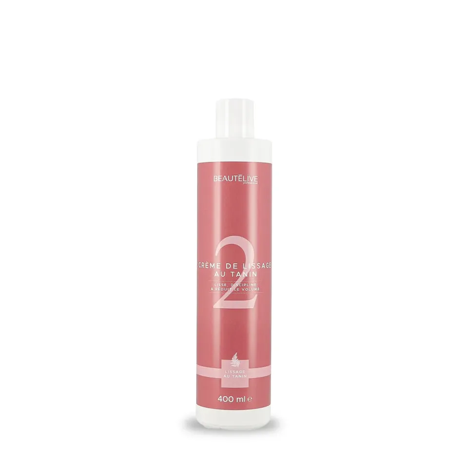 Beautélive Lissage Tanin N°2 crème lissante 400 ml anti-frisottis