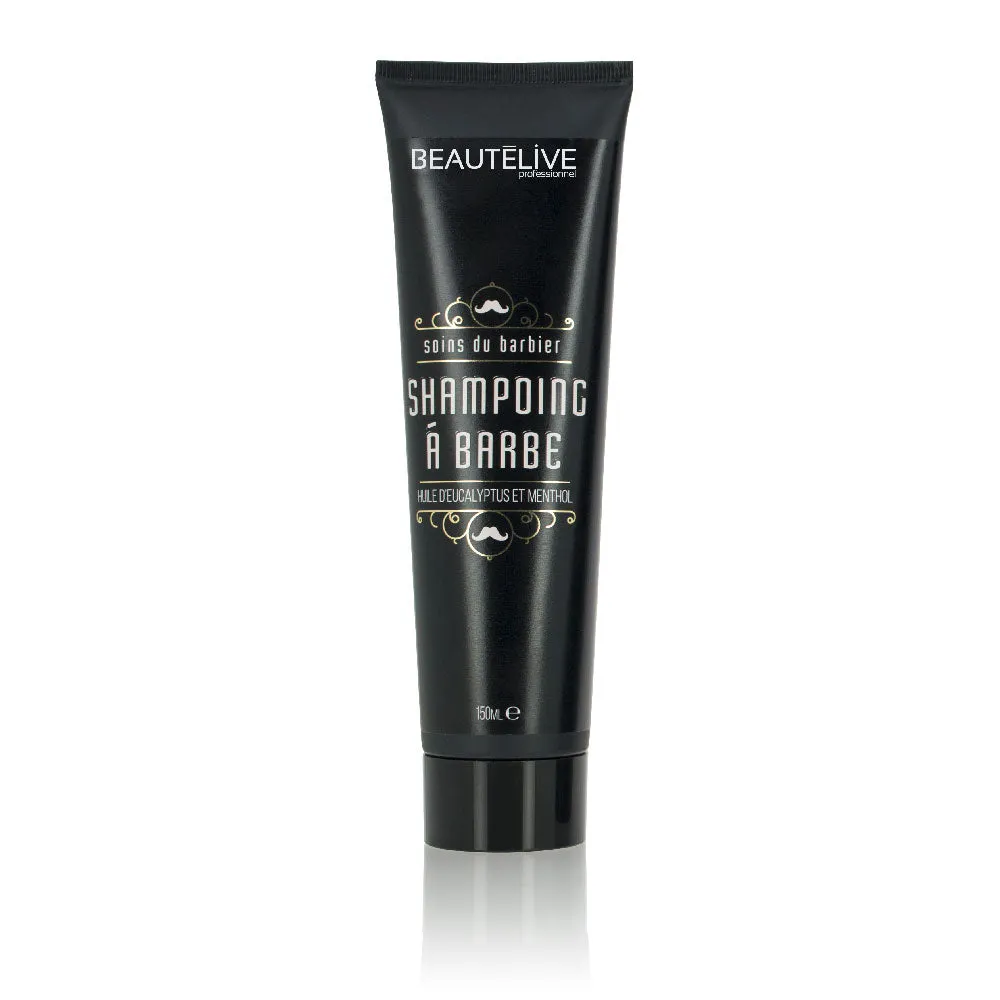 Beautélive shampoing à barbe 150 ml eucalyptus menthol