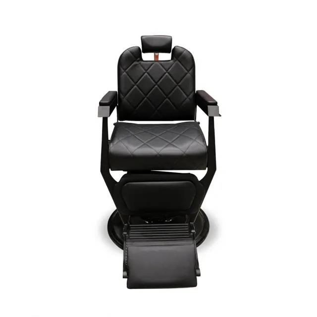 Gouiran Signature Solano Fauteuil Barbier Noir Inclinable
