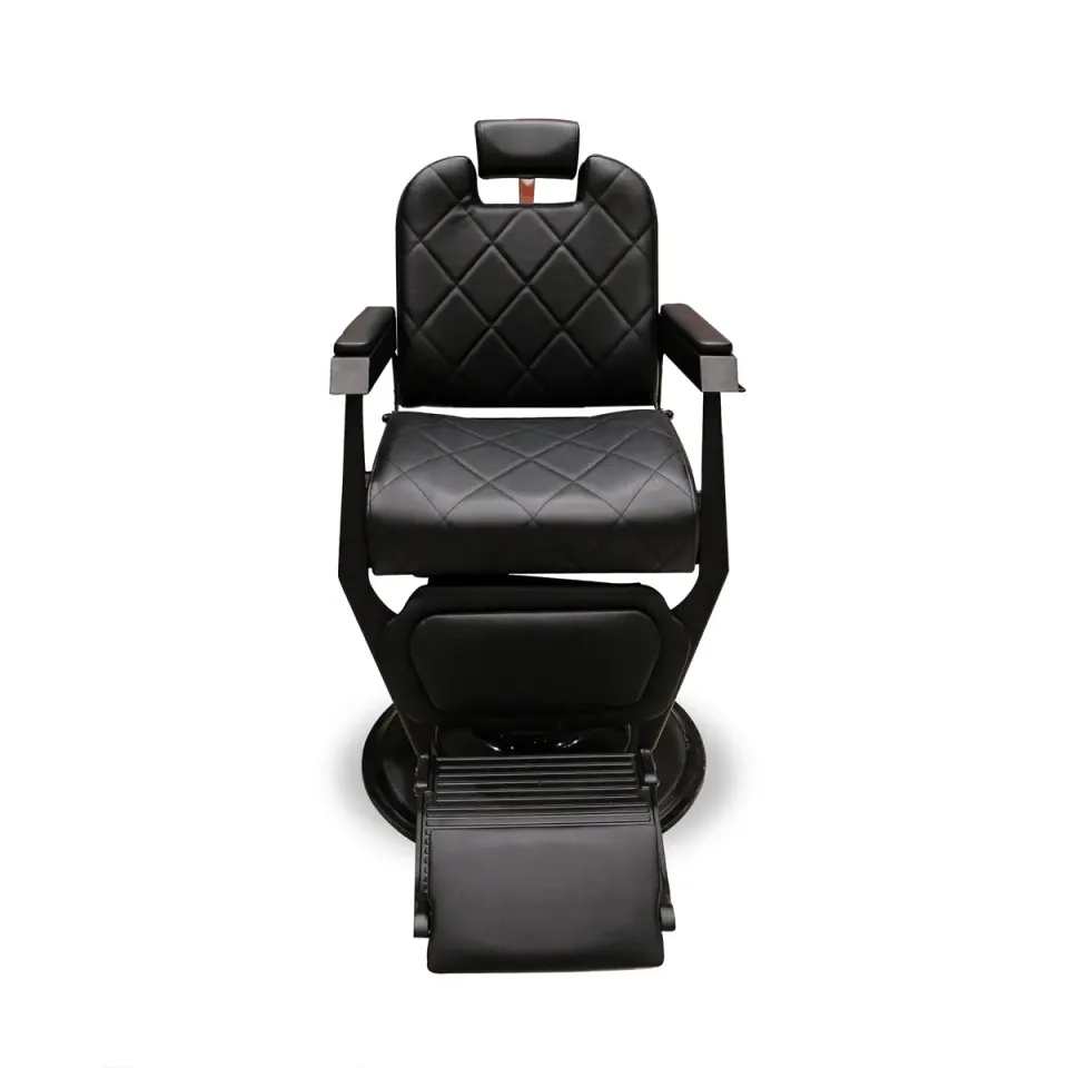 Gouiran Signature Solano Fauteuil Barbier Noir Inclinable