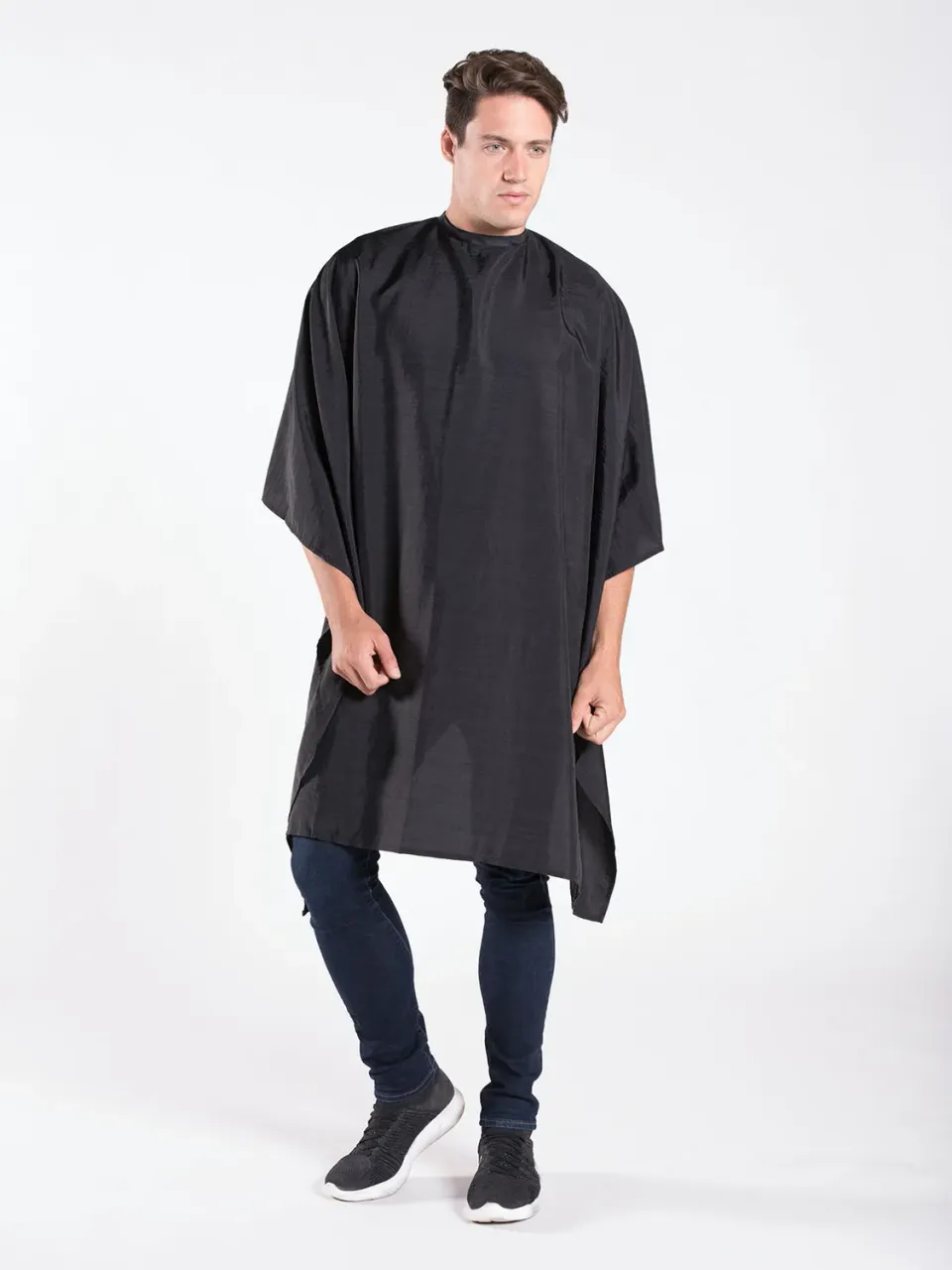 Betty Dain Premier Barber cape coupe barbier large