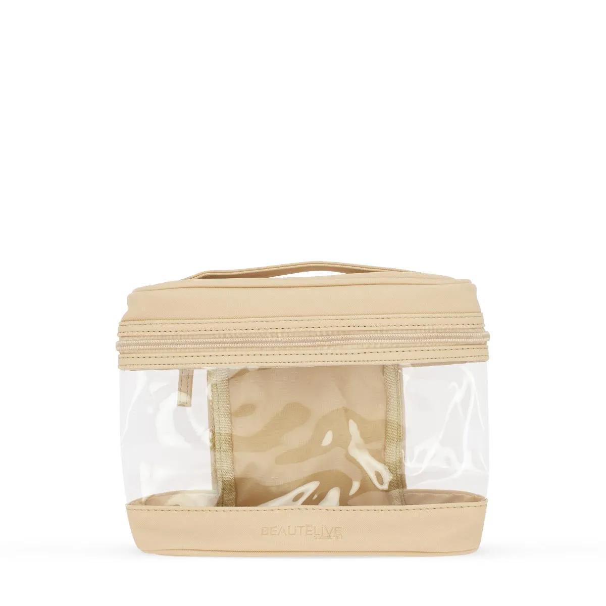 Beautélive Nude trousse transparente 21x17x6 cm