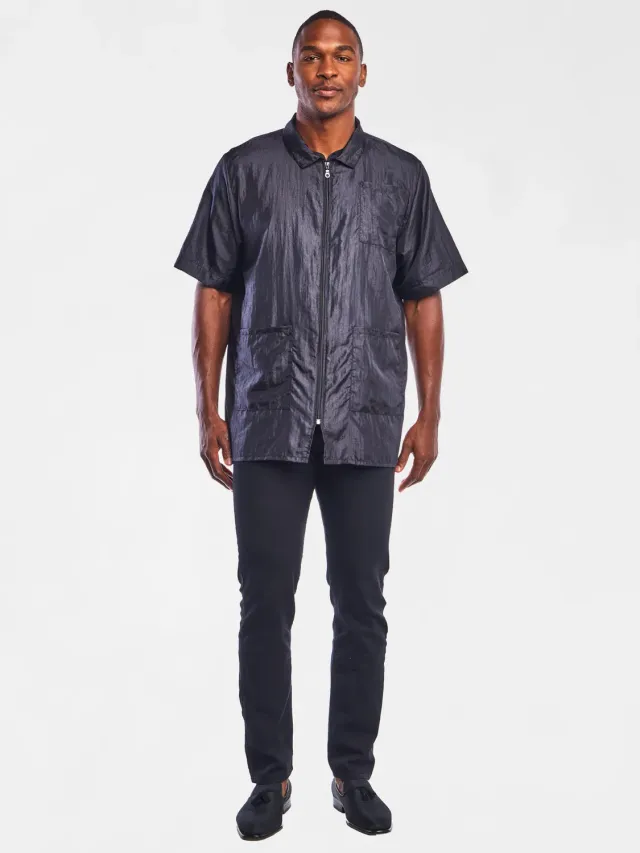 Betty Dain Nylon Barber Jacket veste de barbier