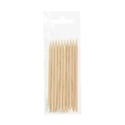 Beautélive Bâtonnets manucure bois 95mm x10