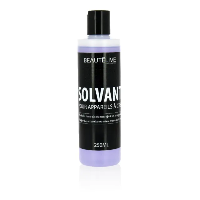 Beautélive solvant cire épilation 250 ml résidus