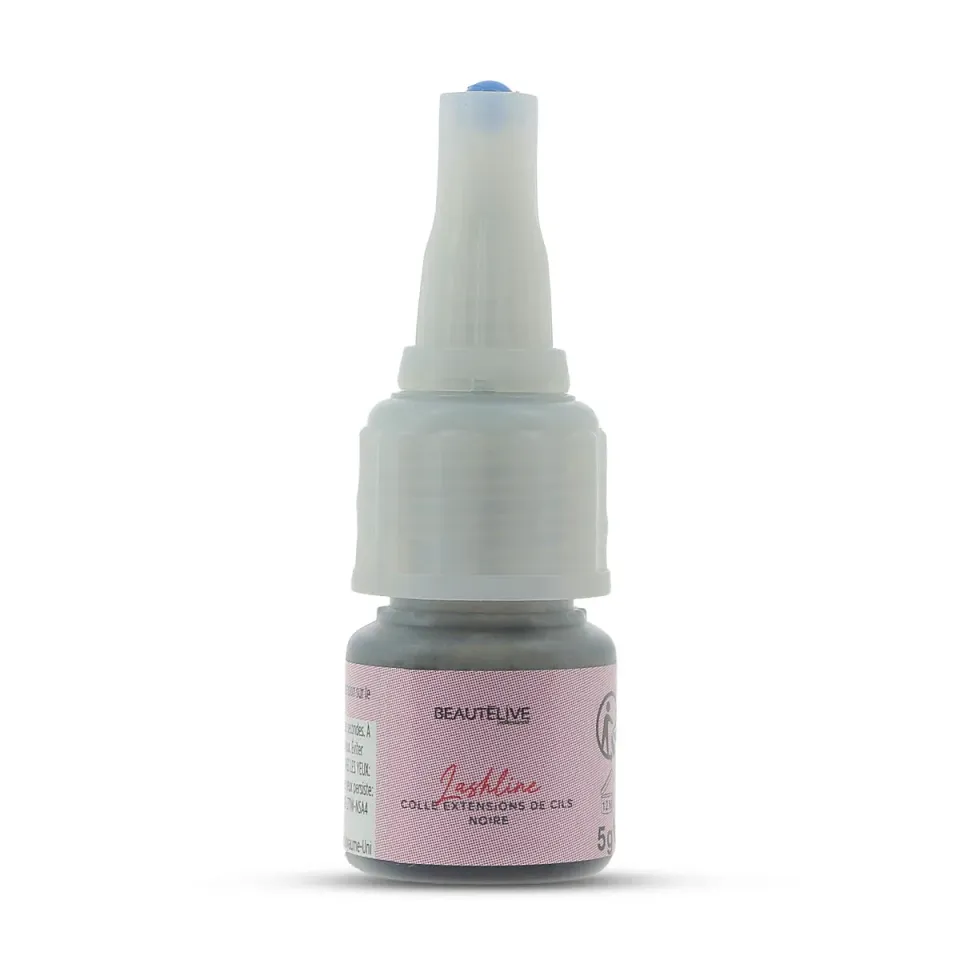 Beautélive Colle extensions de cils noire séchage rapide 5g