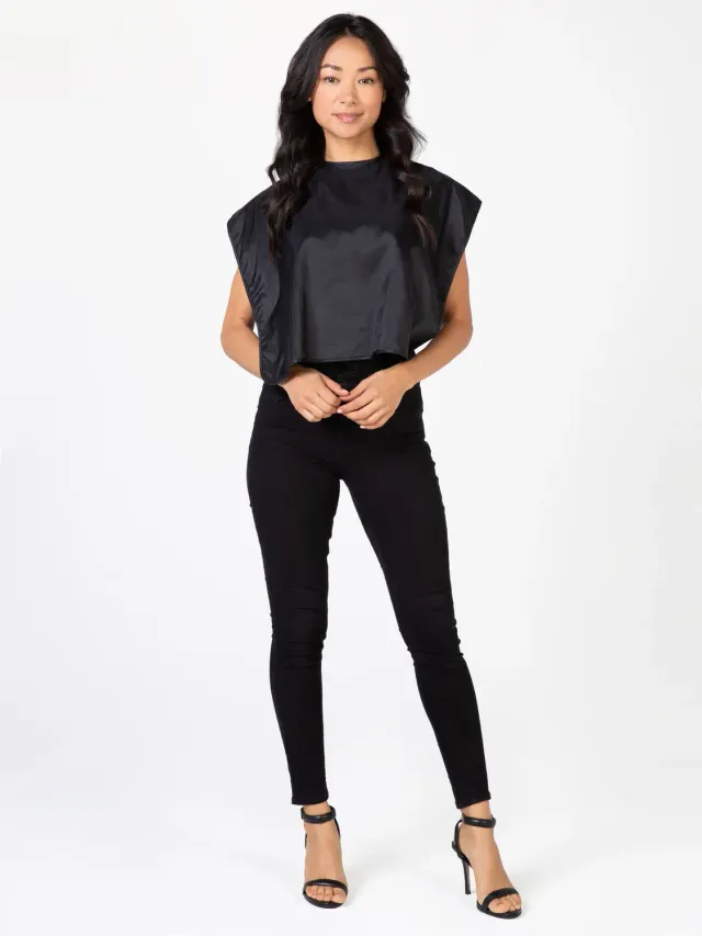 Betty Dain Shortie cape de coiffure courte
