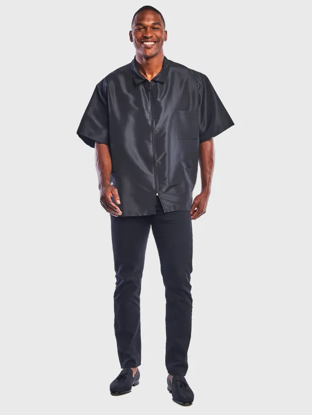 Betty Dain Barber veste barbier homme grande taille
