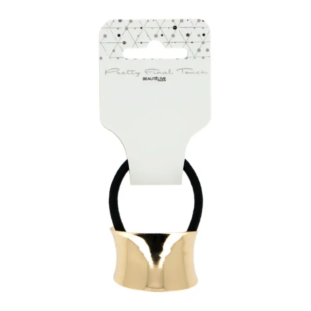 Beautélive Pretty Final Touch élastique bijou métal doré