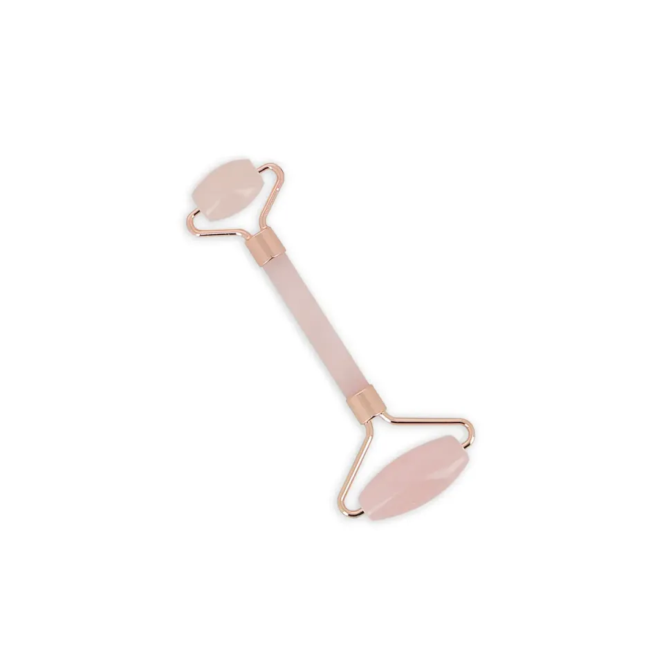 Beautélive roller quartz rose visage double embout