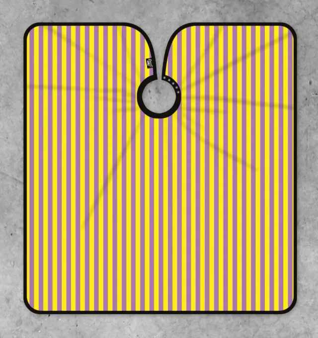 Cape Gang Stripe cape de coupe barber