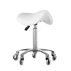 Beautélive Faro tabouret selle de cheval simili cuir réglable