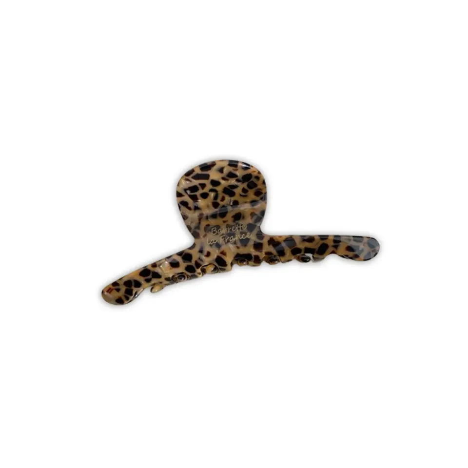 Gouiran Signature Pince Cheveux Léopard Grand Modèle maintien