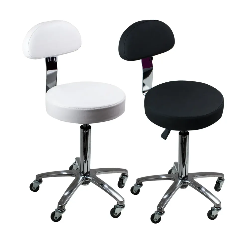 Mobilier by Gouiran Favara tabouret coiffure à dossier réglable