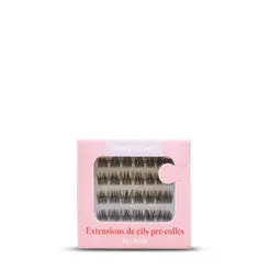 Beautélive Extensions Cils DIY Pré-Collés X120 touffes