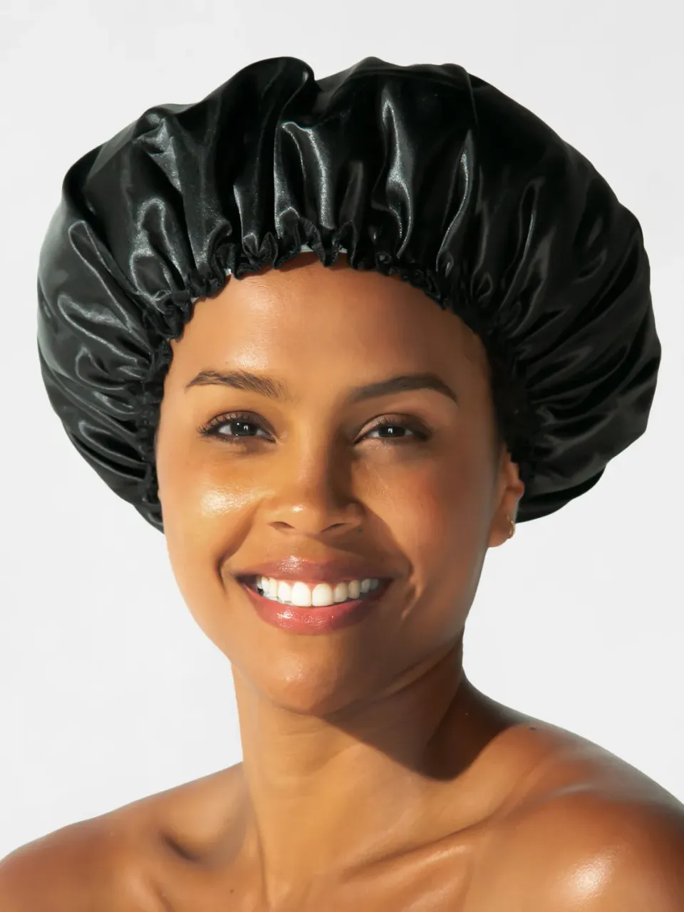 Betty Dain Satin Curl Cap bonnet satin