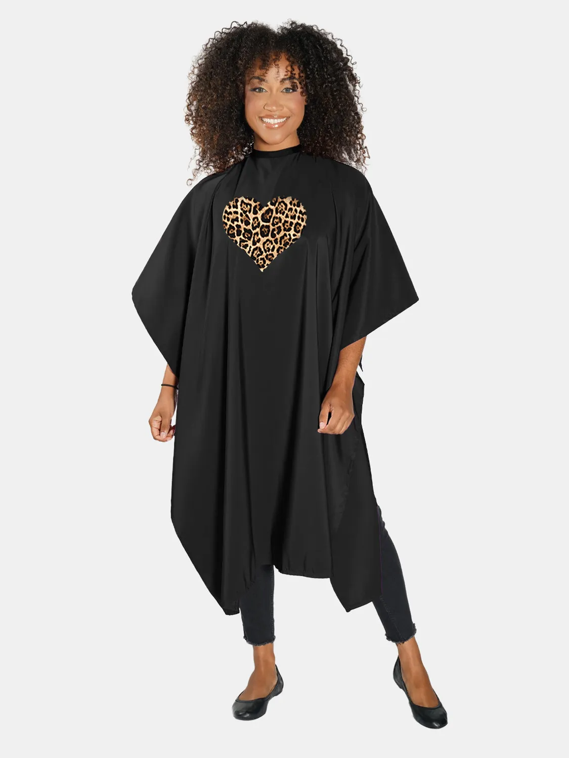 Betty Dain Love cape de coiffure imprimée