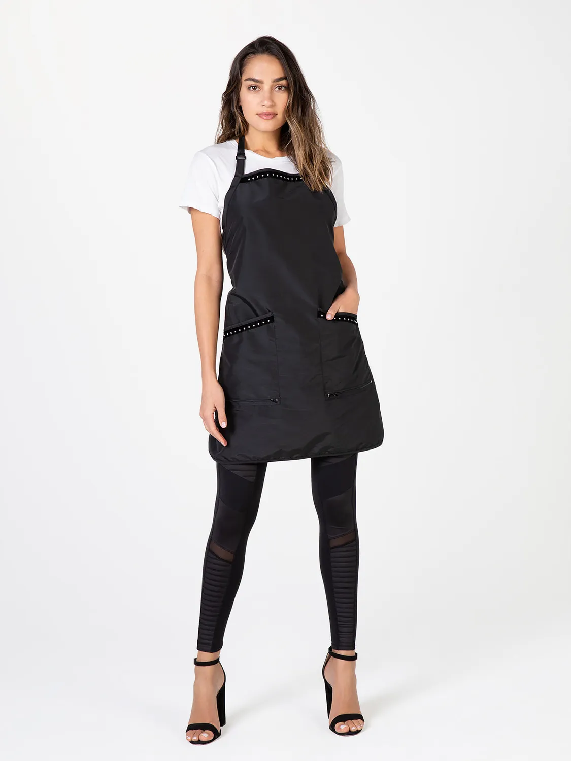 Betty Dain Glitz tablier coiffeur brillant