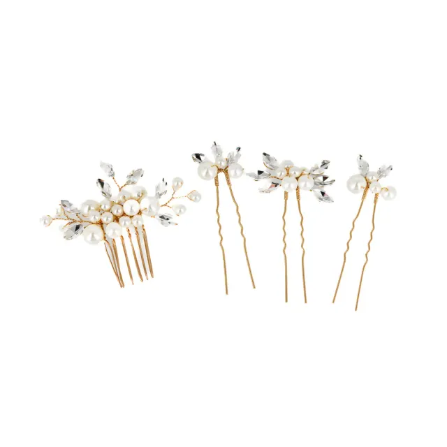 Gouiran Signature Alice accessoires cheveux mariée 4 pièces