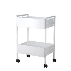 Gouiran Signature Trolley Blanc 2 Tiroirs à Roulettes