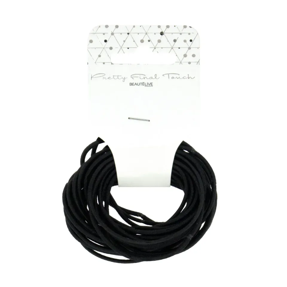 Gouiran Signature élastique cheveux sans métal x10 noir